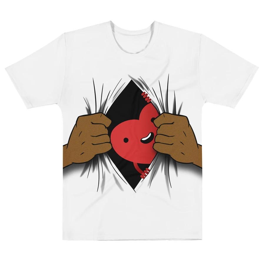 Open Heart (white shirt / dark brown skin tone) product image (1)