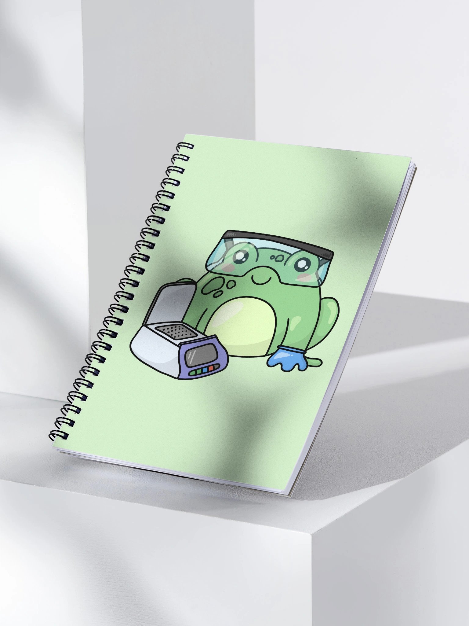 PCR Frog Spiral Notebook product image (3)