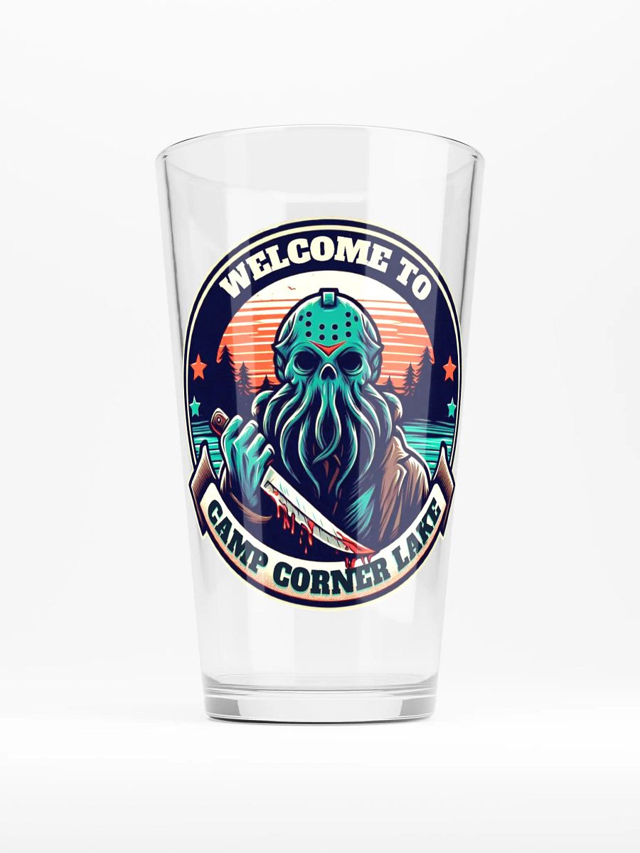 Welcome to Camp Corner Lake Pint Glass product image (2)