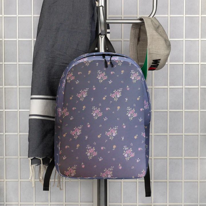 "A896" Floral Dreams Minimalist Backpack product image (1)