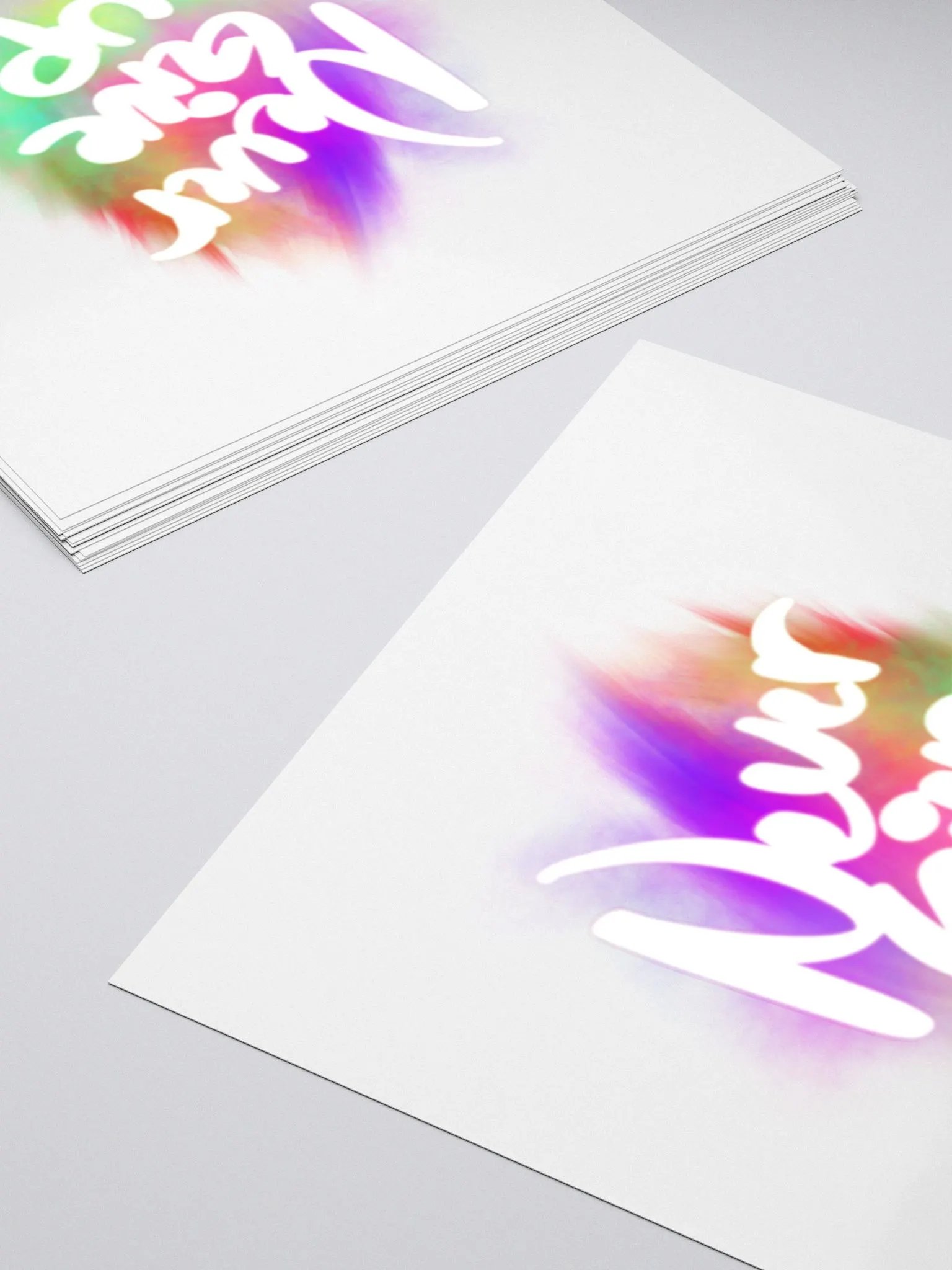 NEVER GIVE UP STICKER product image (4)