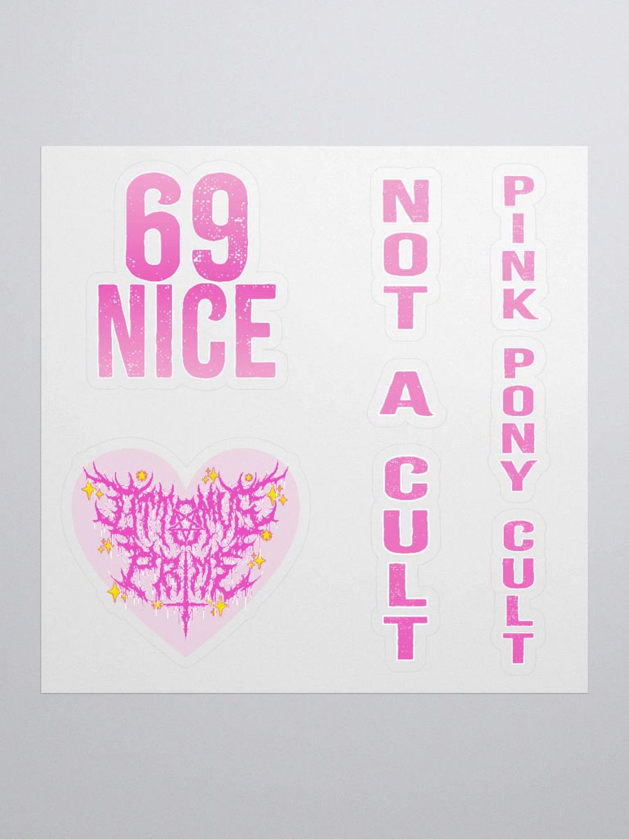 Pink Pony Cult Stickers 💖SPECIAL EDITION💖 product image (1)
