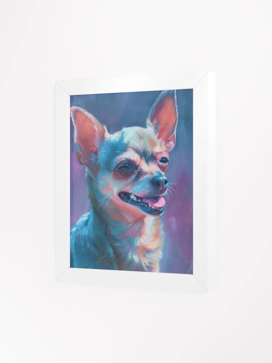Vibrant Chihuahua Artistic Matte Poster product image (3)