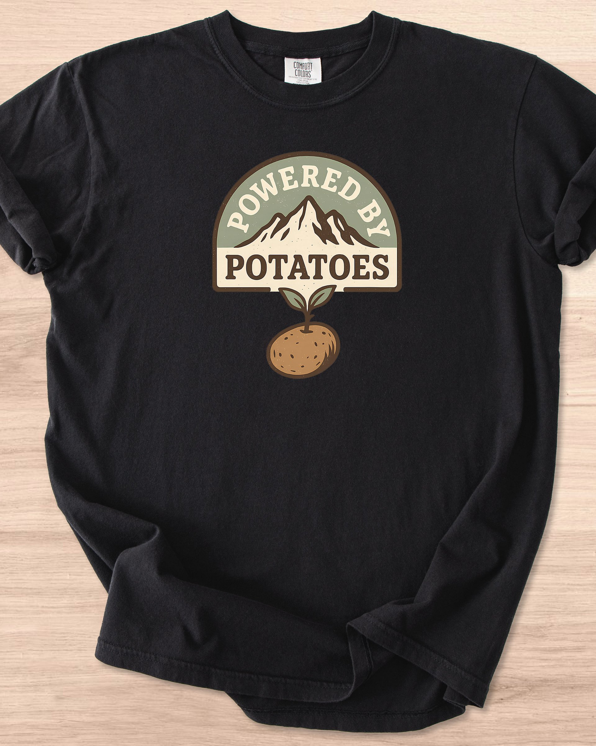 Powered By Potatoes Tee product image (4)