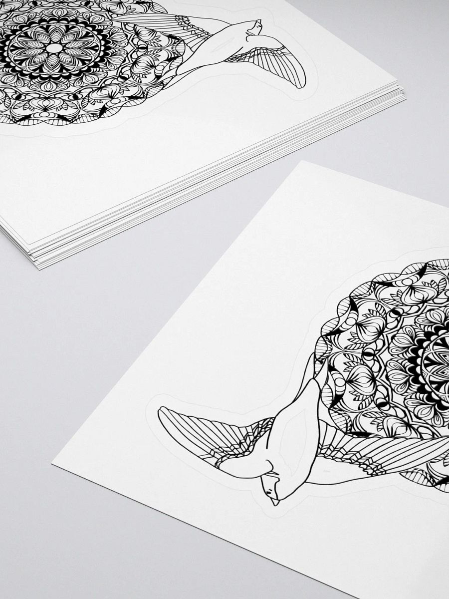 Floral Fantasy Kiss Cut Stickers product image (4)
