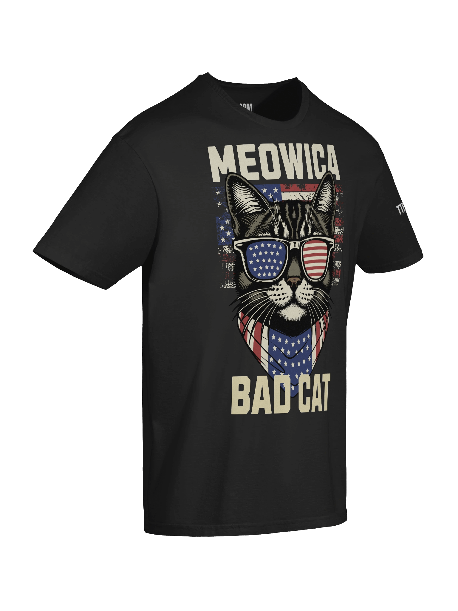 crazy cat t shirt Unisex Softstyle Bad Cat T-Shirt product image (109)