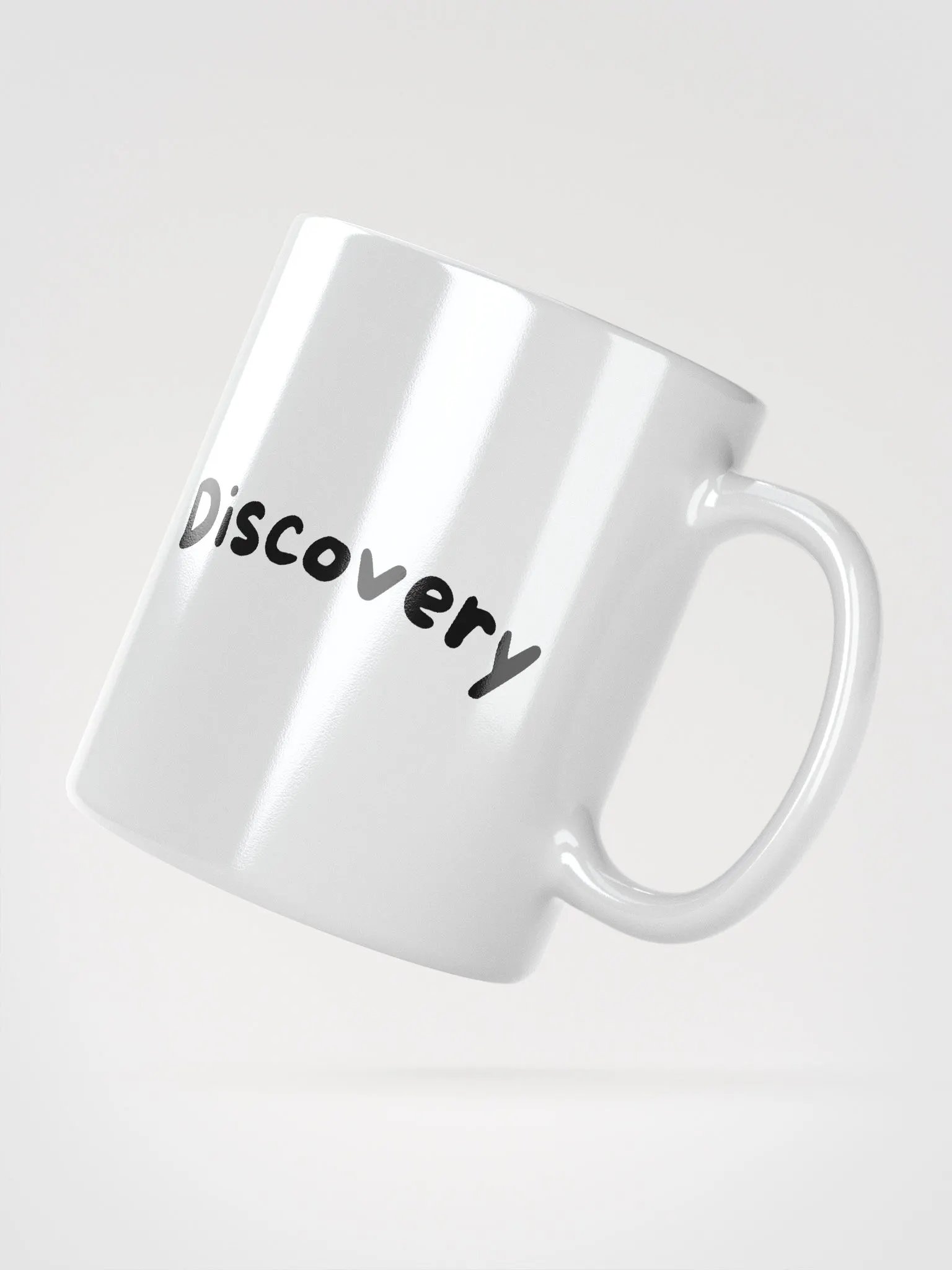 Discovery White Glossy Mug product image (2)