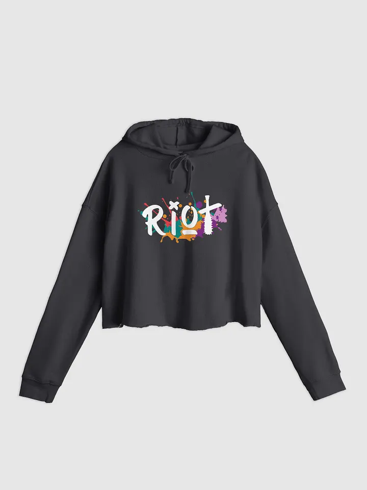 Riot Lightweight Crop Hoodie product image (1)
