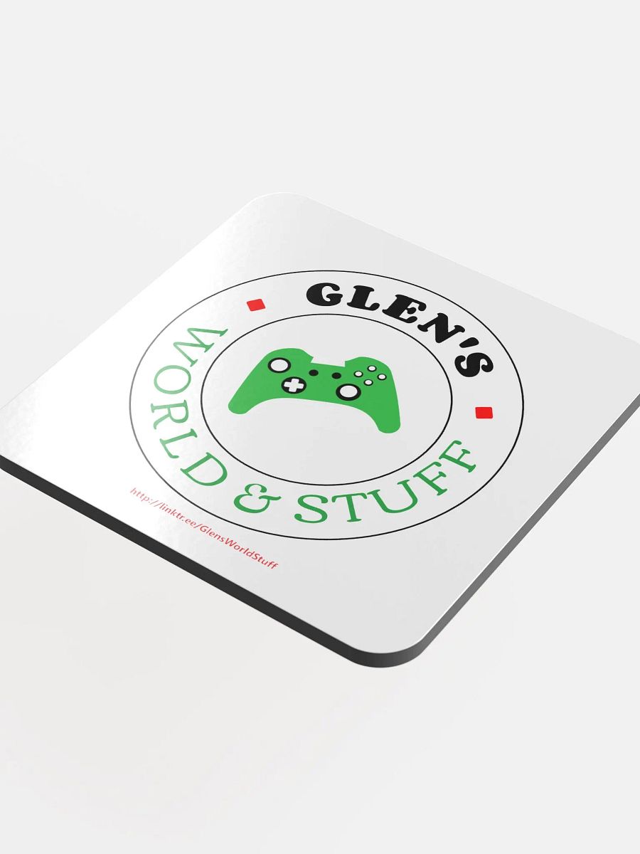 Glen's World & Stuff Glossed Coaster product image (4)