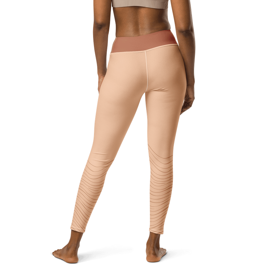 Radiant Flow High-Waisted Yoga Leggings – Mindful Movement Meets Modern Design product image (7)