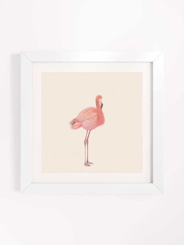 Elegant Flamingo Framed Matte Poster product image (3)