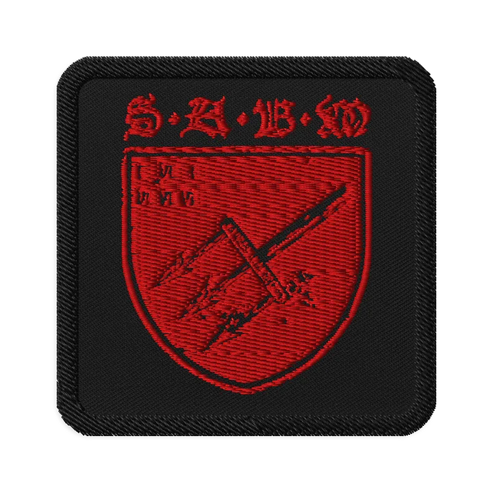 Satanic Antifascist Black Metal Patch product image (1)