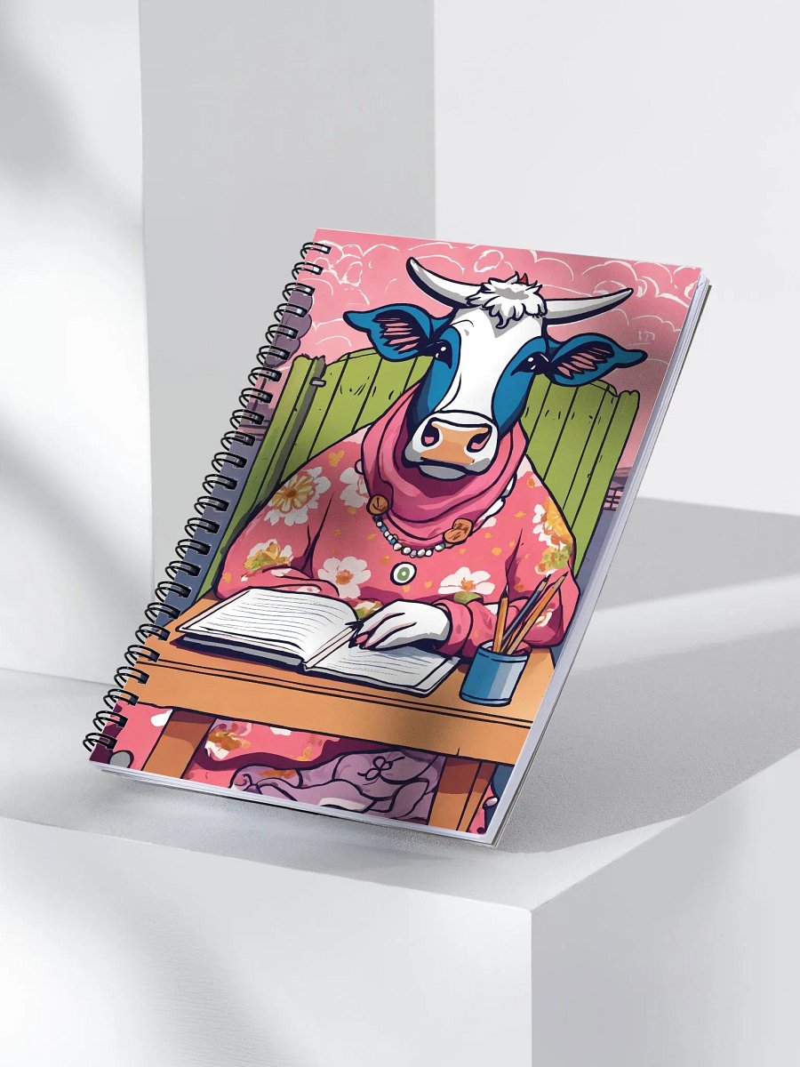 Cow Journaling Spiral Notebook product image (4)
