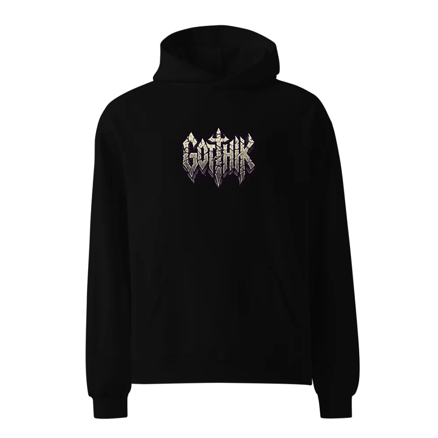 GOTHIK Classic Hoodie – Comfort Meets Rebellion product image (1)