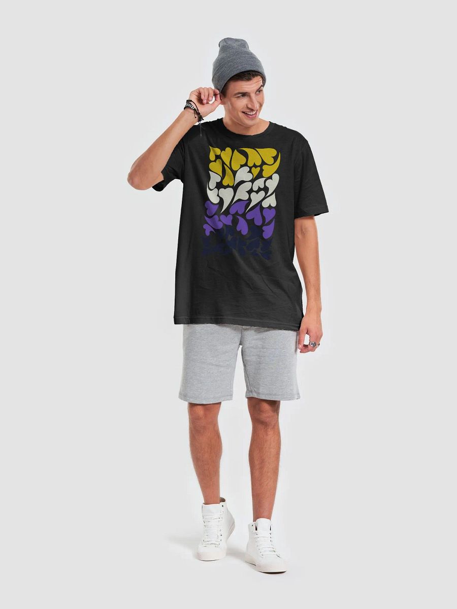 Nestled PRIDE Nonbinary T-shirt product image (23)