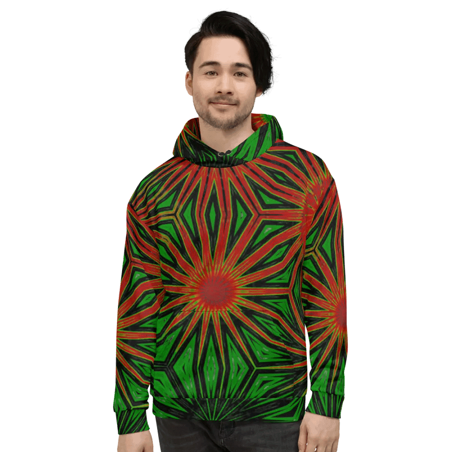Abstract Modern Impressive Unisex Pull Over Hoodie product image (5)