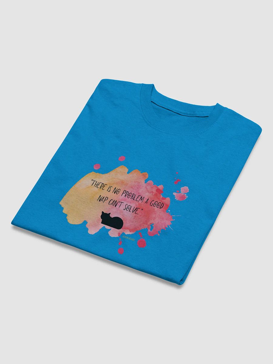 Cat Nap Watercolor T-Shirt product image (28)