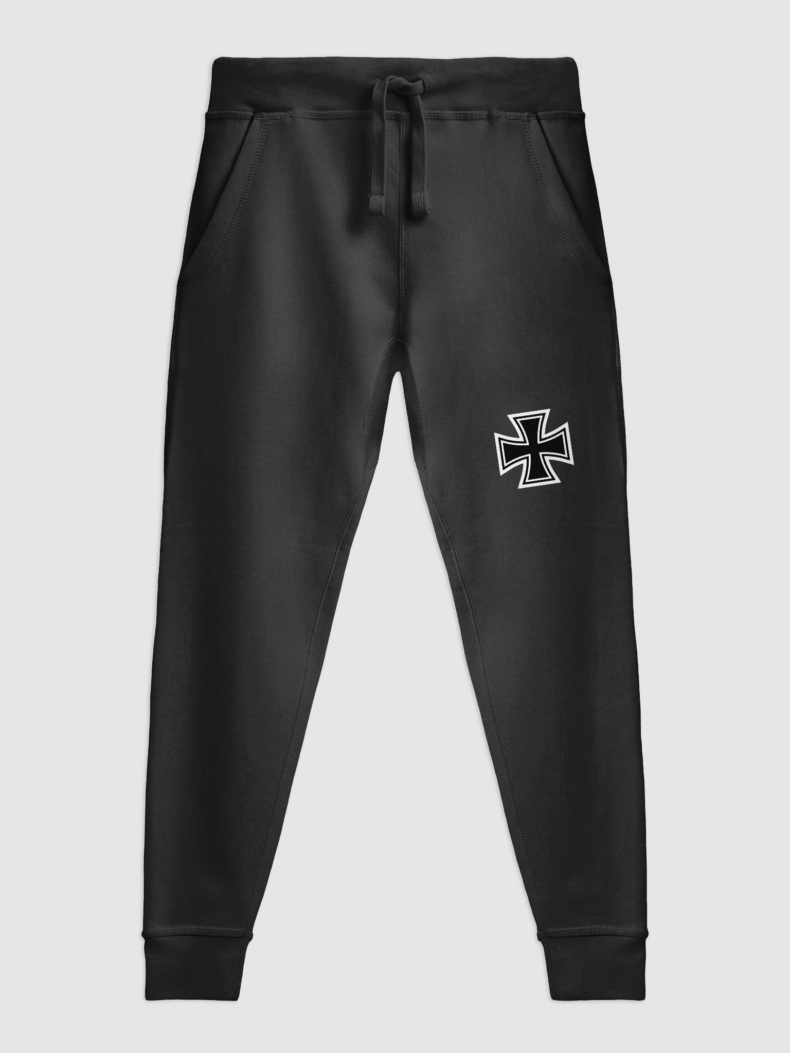 Iron Cross Fleece Joggers product image (3)