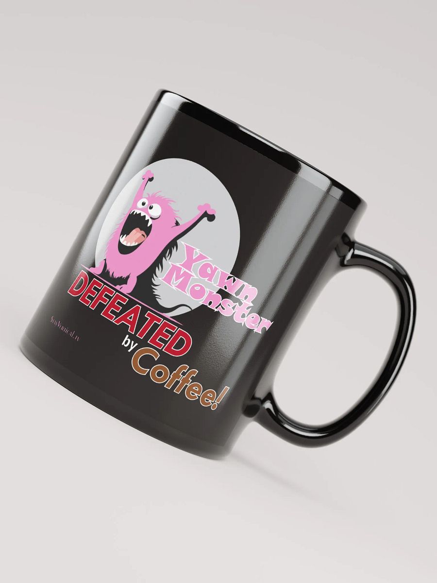 Pink Yawn Monster Coffee Cup product image (7)