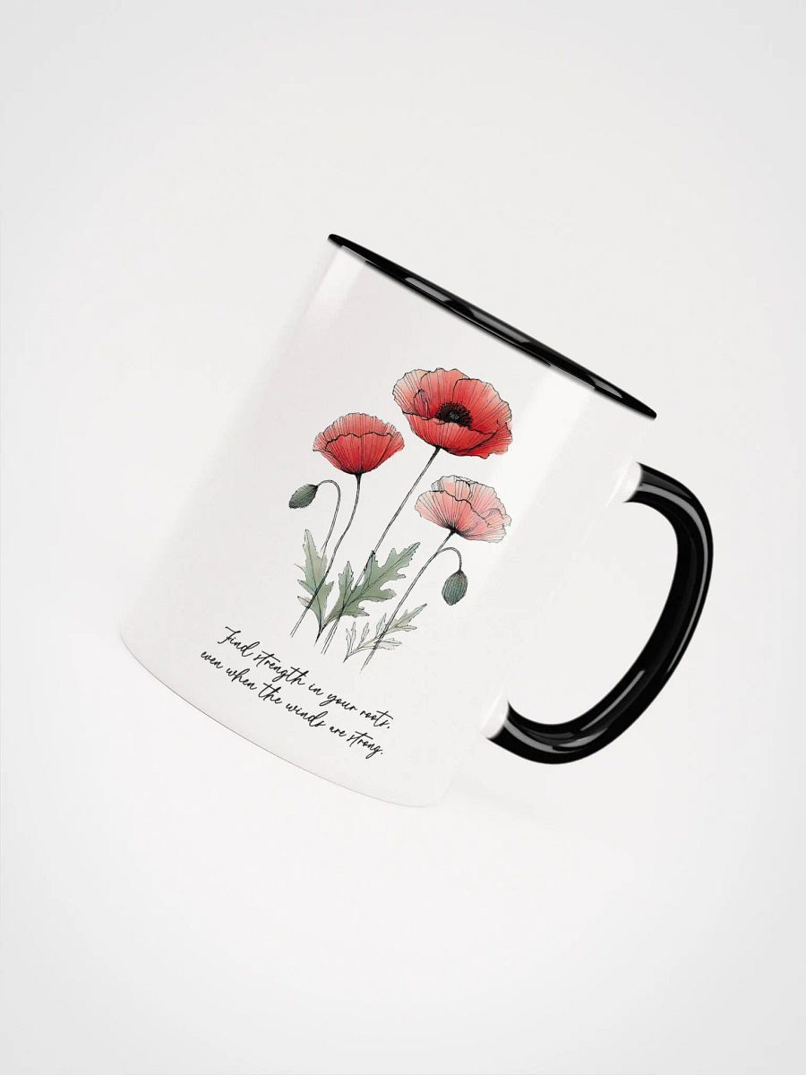 Poppy Inspiration Glossy Accent Mug product image (8)