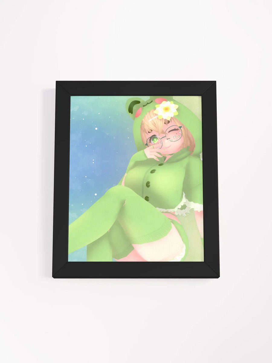Framed Froggy Poster product image (1)