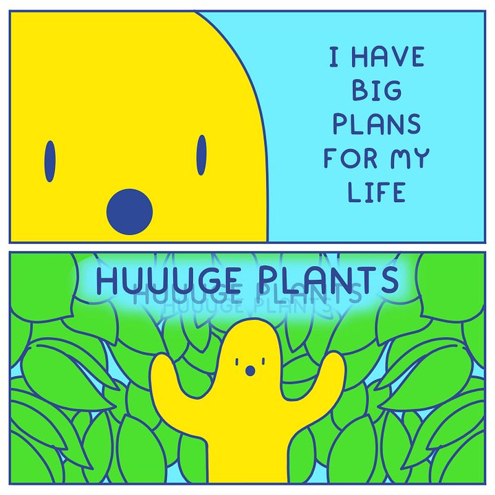 "Big Plans" Comic Print product image (1)