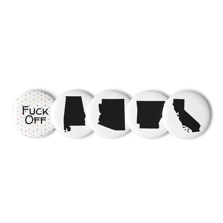 Vibrant Rebellion Pin Button Set product image (1)