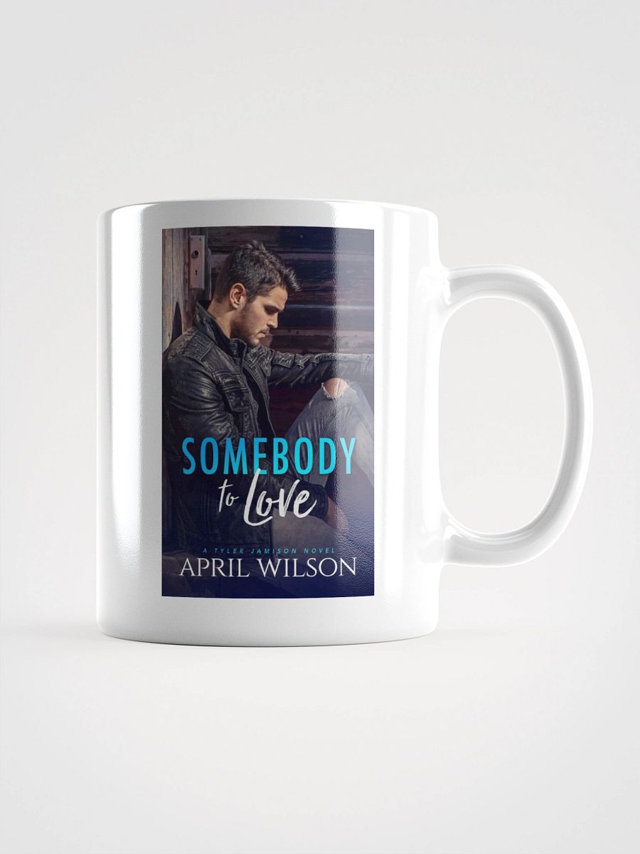 White ceramic coffee cup - Somebody to Love product image (1)