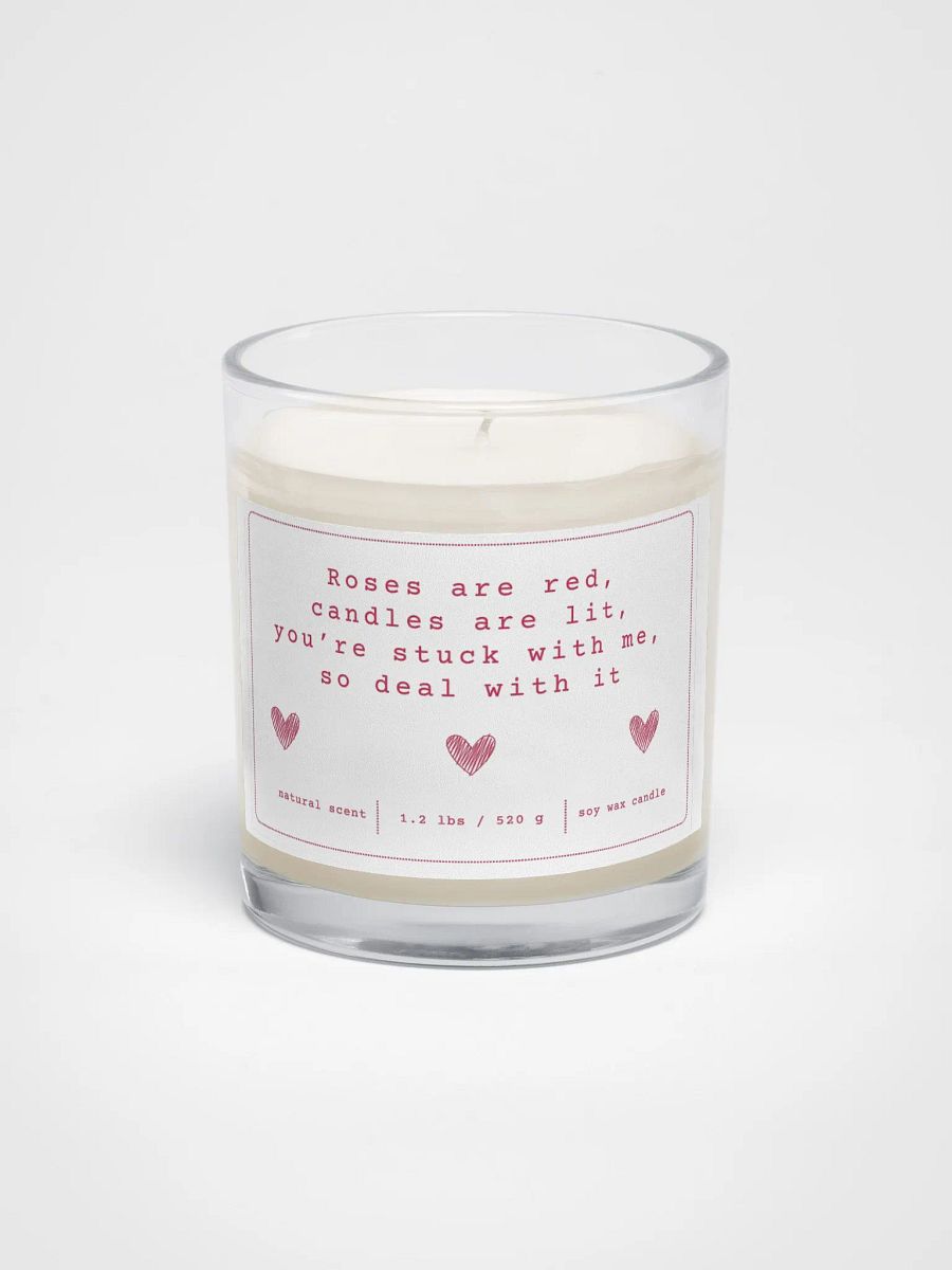 Roses Are Red Candle product image (1)