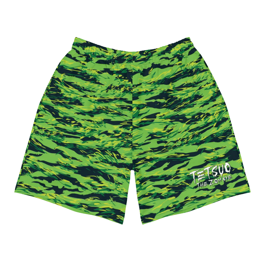 Green Camo Athletic Shorts product image (12)