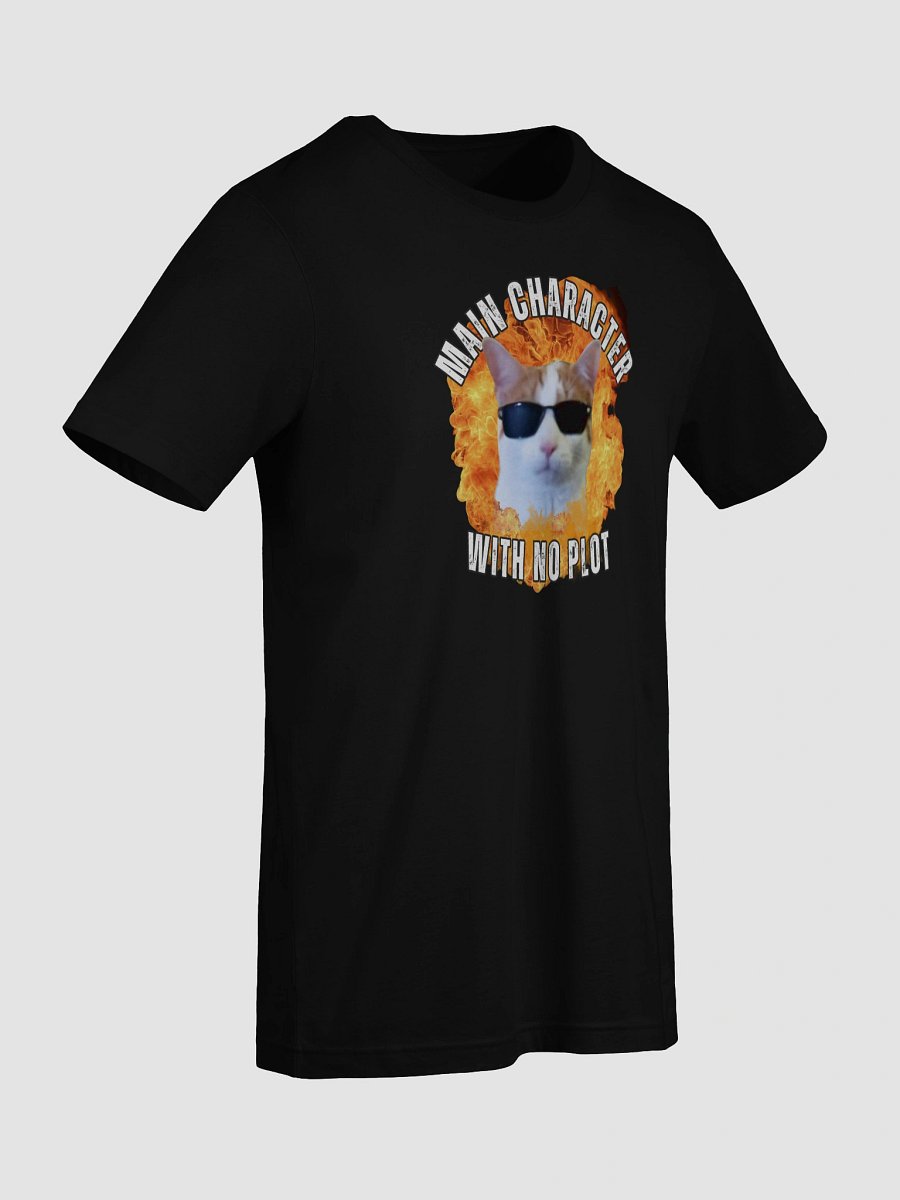 Main Character With No Plot Cat T-Shirt product image (17)