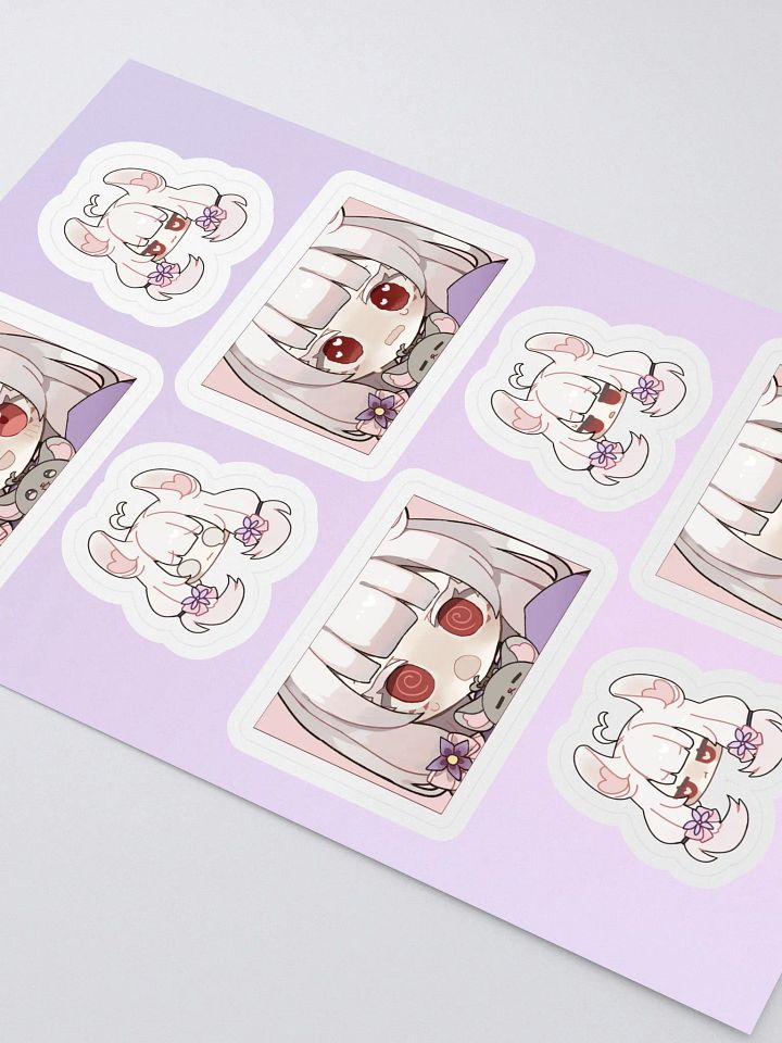 Many faces of Chiai Sticker Sheet product image (2)