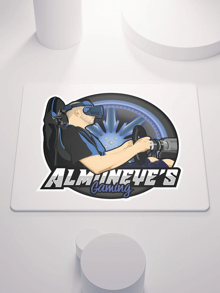 Wheel logo mousepad product image (1)