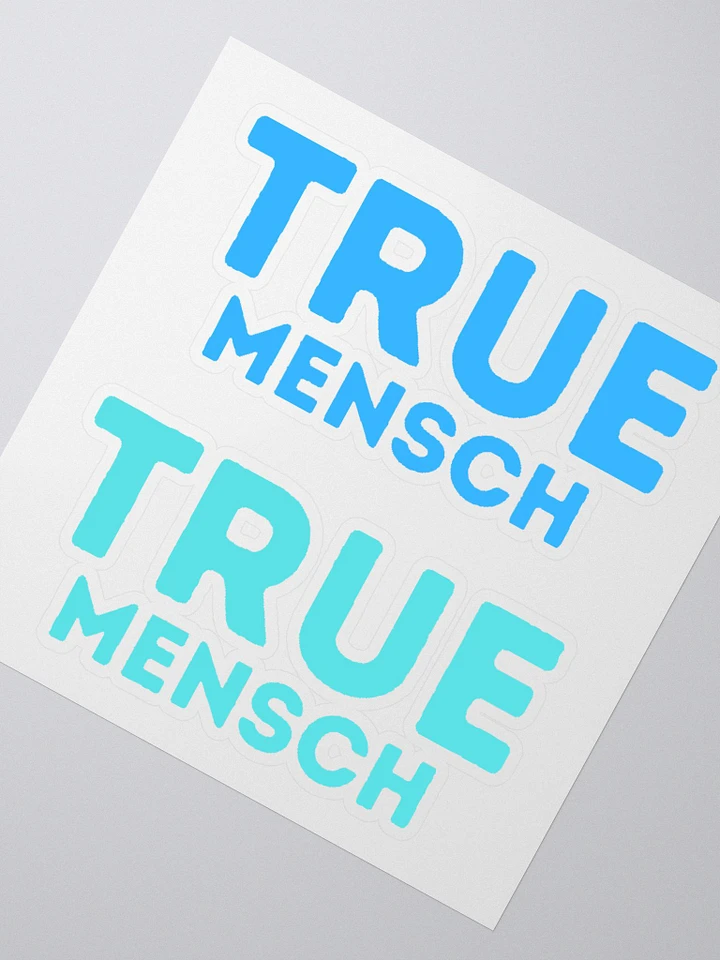 True Mensch Yiddish Double Sticker product image (4)