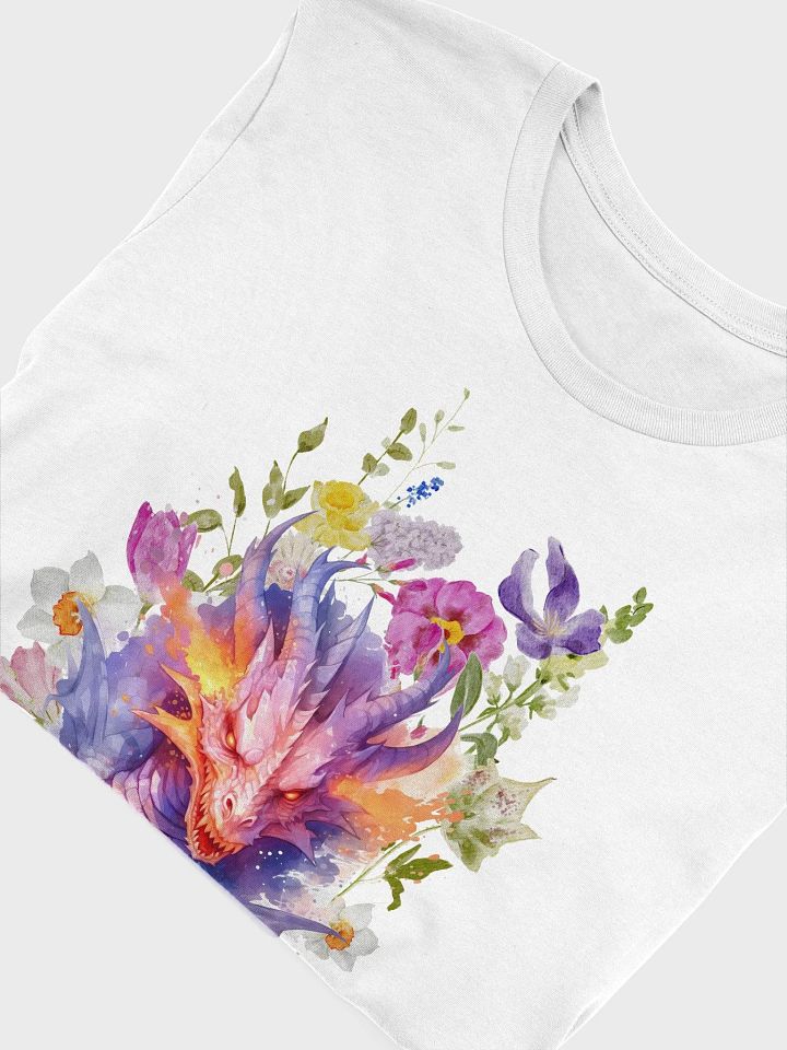 Justice Dragon Tee (White) product image (2)