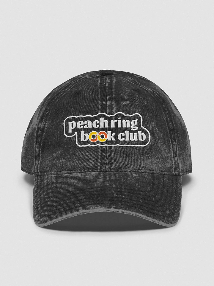 Peach Ring Book Club | Embroidered Vintage Dad Hat product image (1)