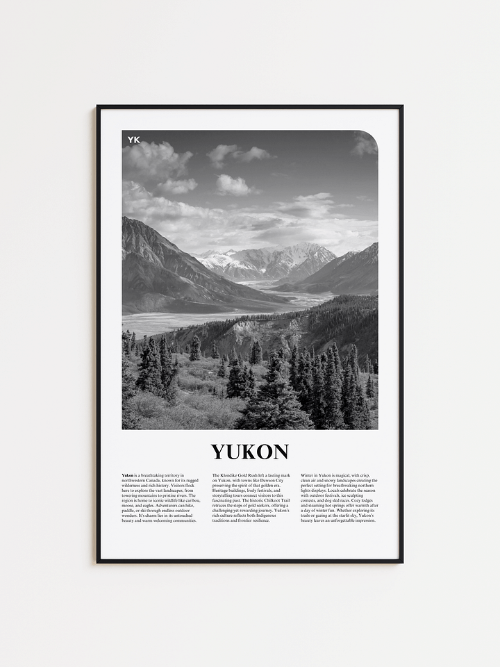 Yukon 01 Newspaper Poster product image (1)