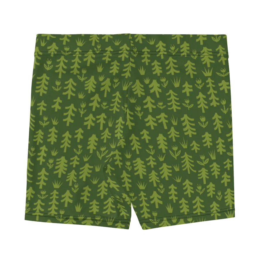 More Trees Please Bike Shorts - Green product image (2)