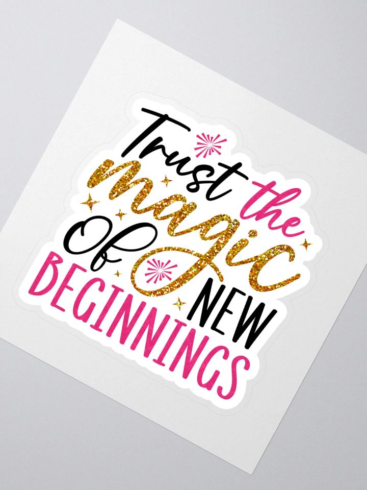 Magic New Beginnings Sticker Set product image (6)