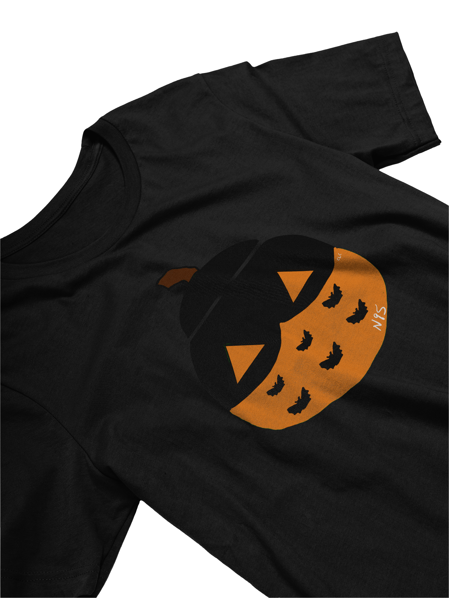 Mask-O-Lantern tee (orange mask) product image (3)