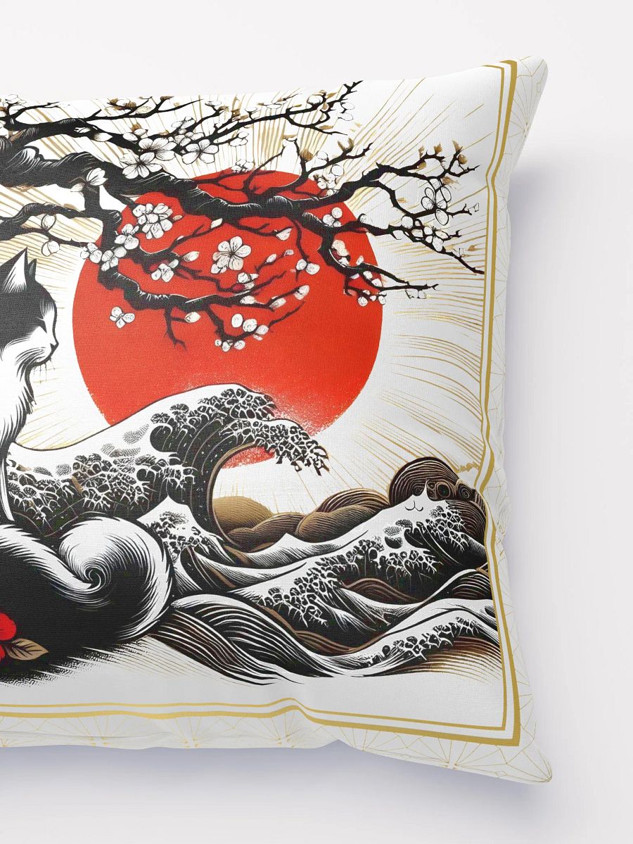 Cherry Blossom Cat Pillow product image (3)