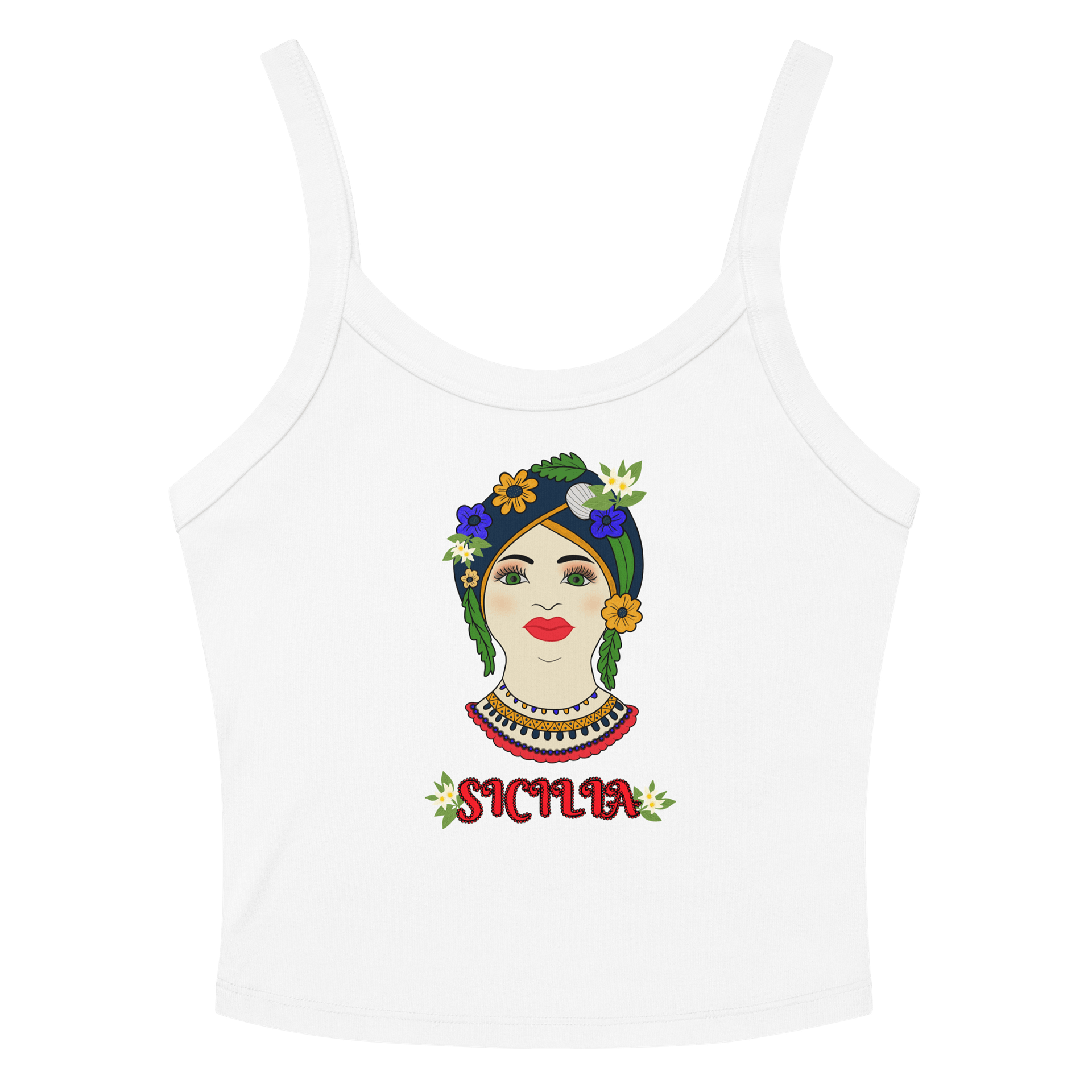 Sicilia Floral Goddess Tank product image (22)