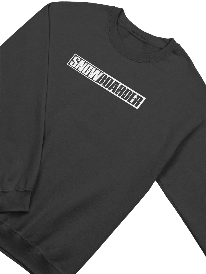 Snowboarder Lockup Logo | Crewneck Sweatshirt product image (6)