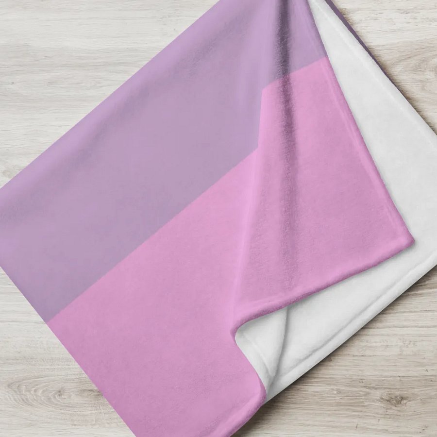 Purple & Pink Granny Blanket (LARGE) product image (5)