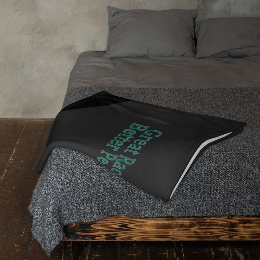 Checkered Flag Racing Throw Blanket product image (6)