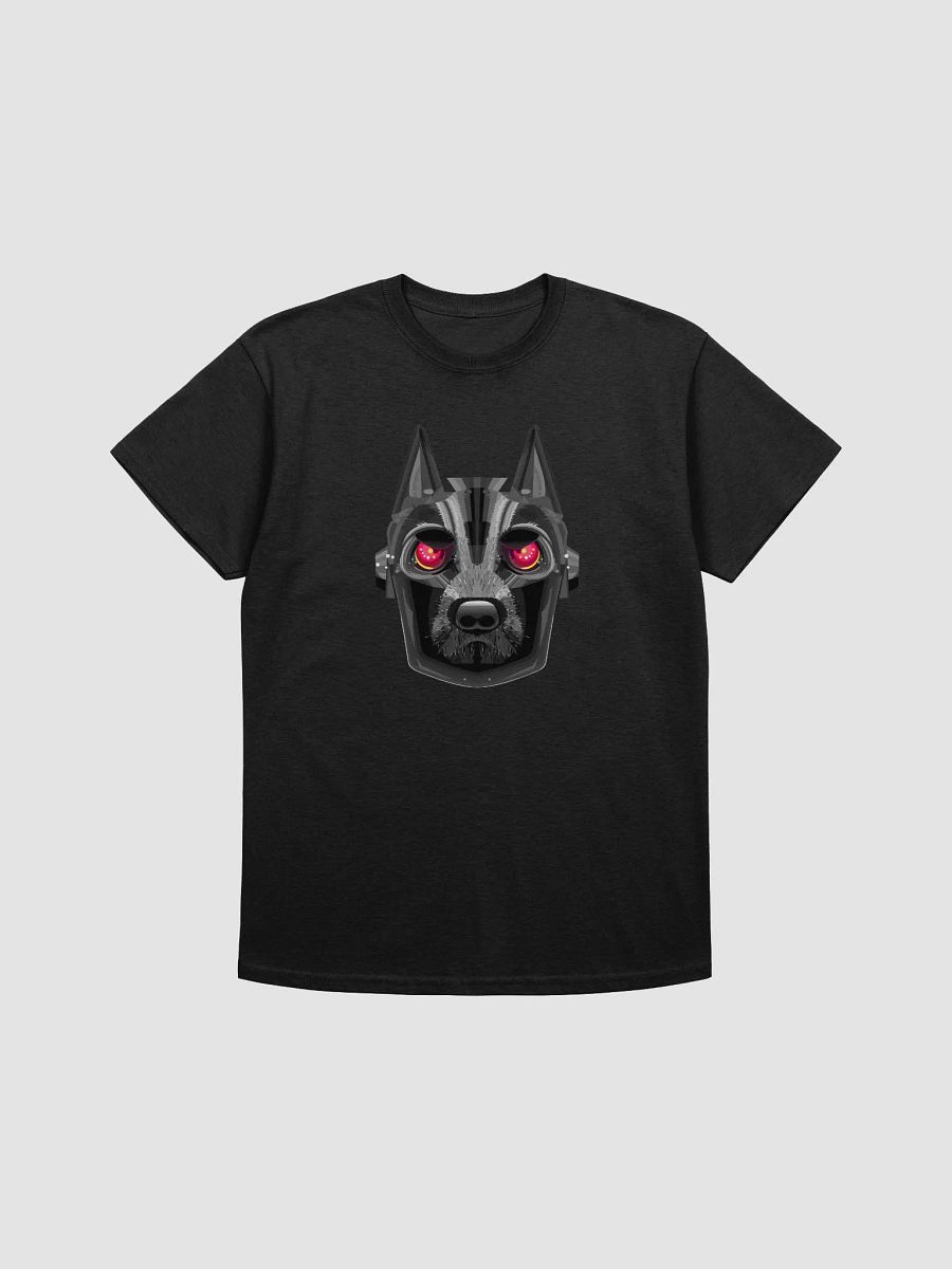 Armor Dog, Black T-Shirt with Large Print product image (1)