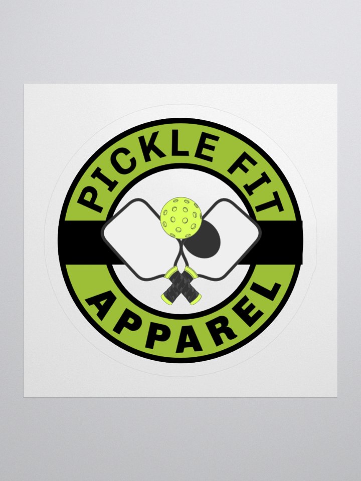 Pickleball Paddles Kiss Cut Stickers product image (1)
