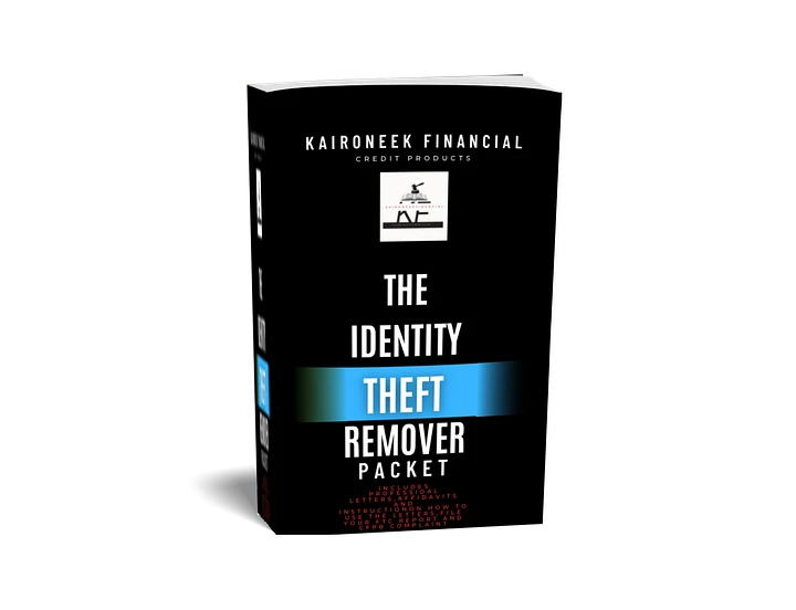 The Identity Theft Credit Fixer Packet product image (1)