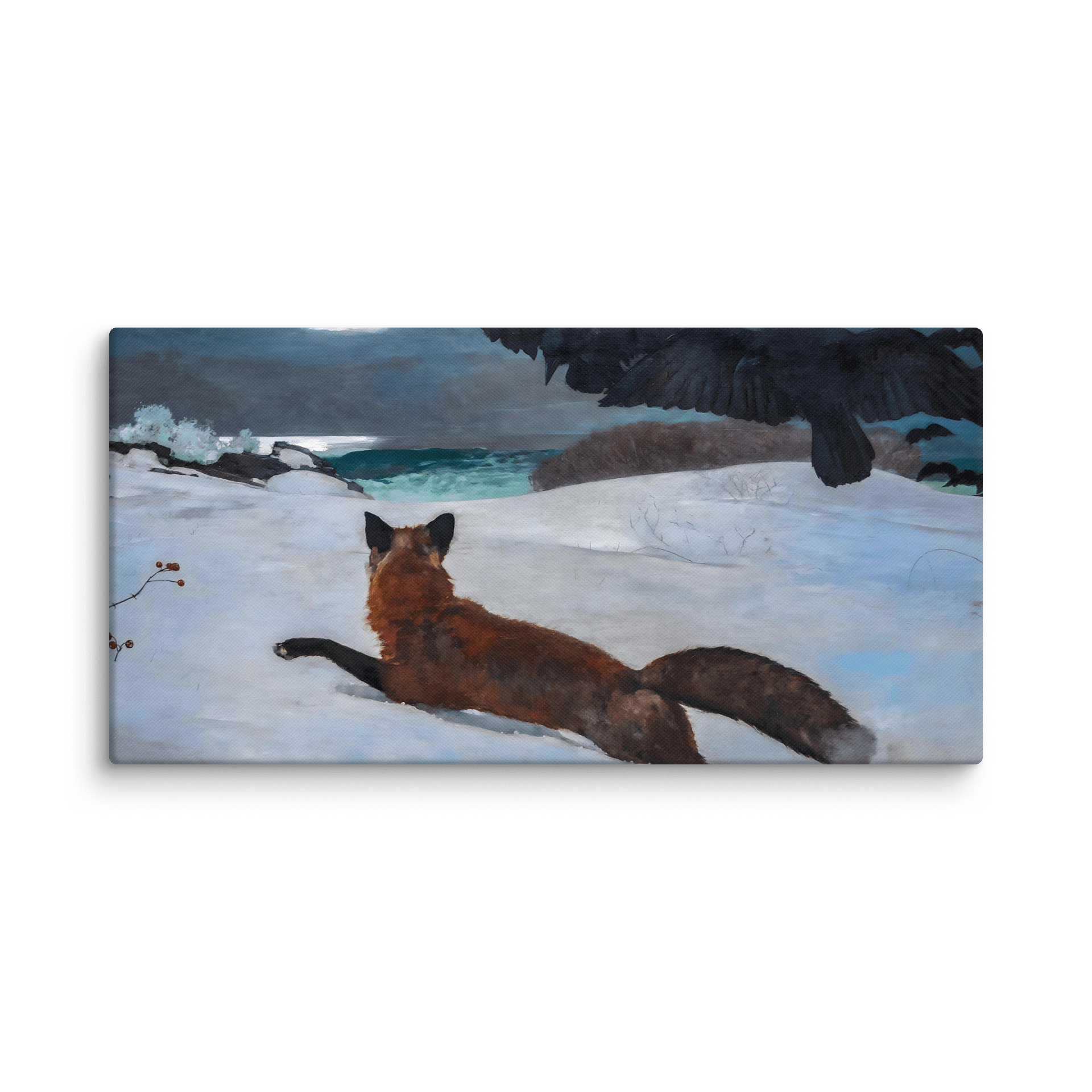 The Fox Hunt Canvas Print product image (1)