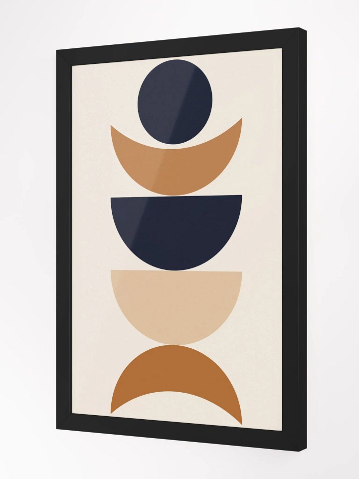 Symmetric Serenity Framed Poster product image (11)